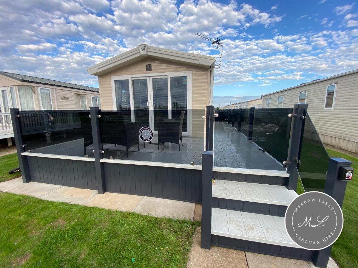 Meadow View 171 - Golden Palm - Central Heating, Wifi, Pet Friendly, Bed Linen - Meadow Lakes Caravan & Lodge Hire Chapel Saint Leonards Dış mekan fotoğraf